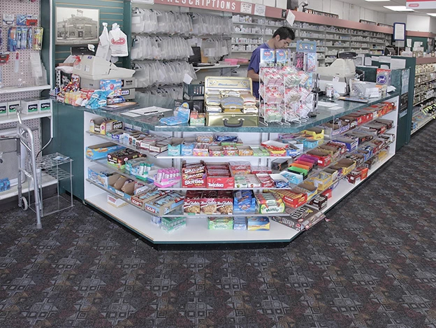Rancho Pharmacy interior 2000